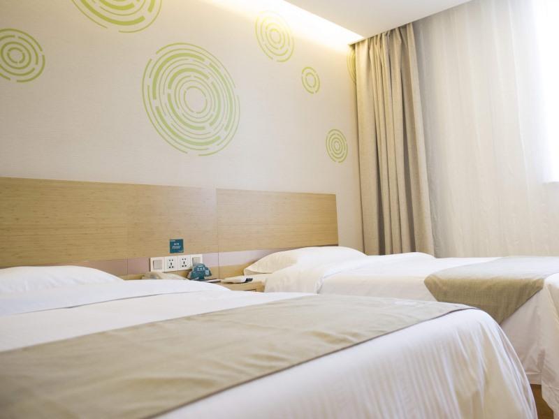 GreenTree Inn Nantong Qidong Lvsi Harbour Express Hotel Buitenkant foto