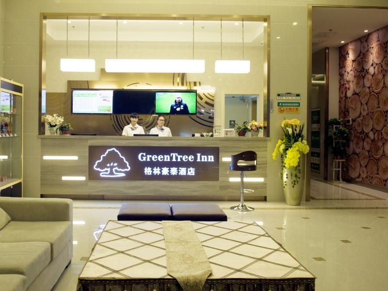 GreenTree Inn Nantong Qidong Lvsi Harbour Express Hotel Buitenkant foto