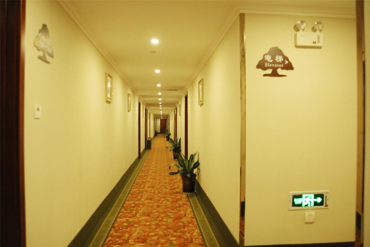 GreenTree Inn Nantong Qidong Lvsi Harbour Express Hotel Buitenkant foto