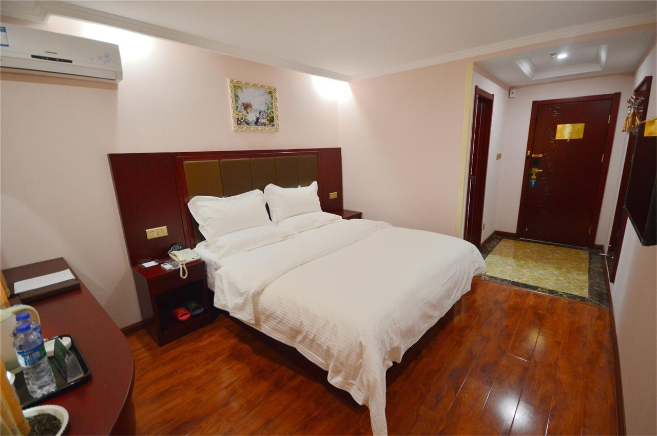 GreenTree Inn Nantong Qidong Lvsi Harbour Express Hotel Buitenkant foto