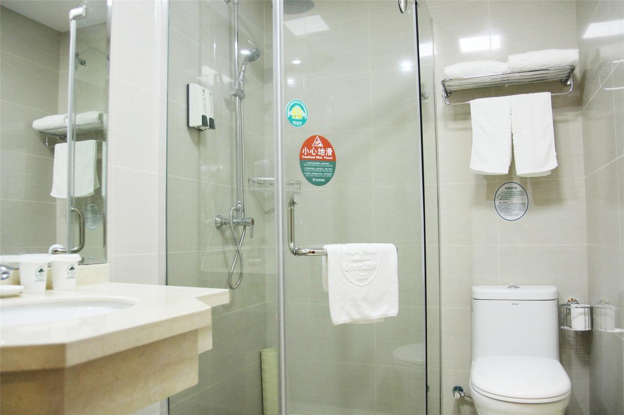 GreenTree Inn Nantong Qidong Lvsi Harbour Express Hotel Buitenkant foto