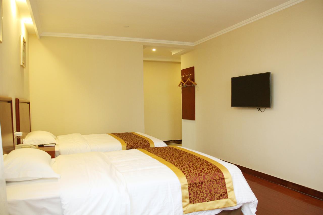 GreenTree Inn Nantong Qidong Lvsi Harbour Express Hotel Buitenkant foto
