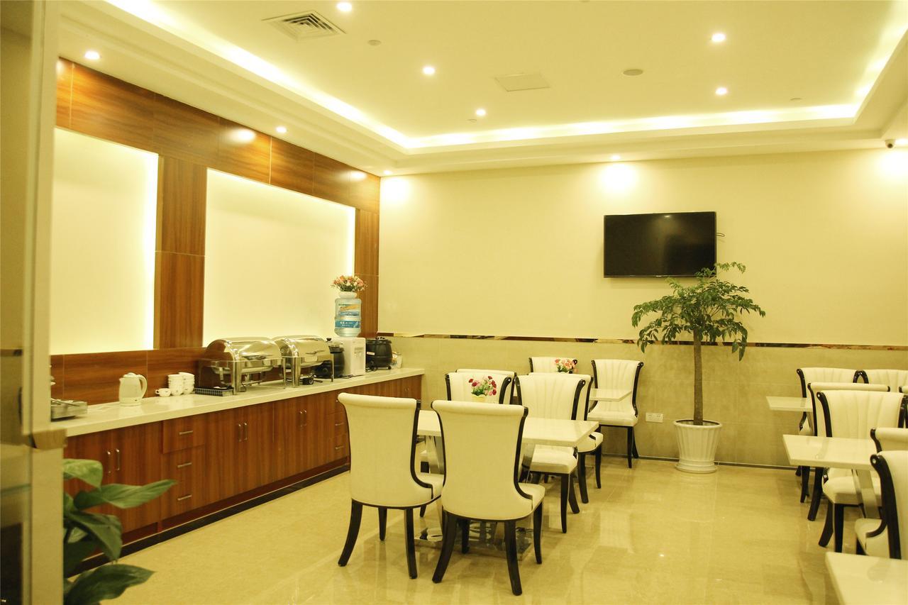 GreenTree Inn Nantong Qidong Lvsi Harbour Express Hotel Buitenkant foto