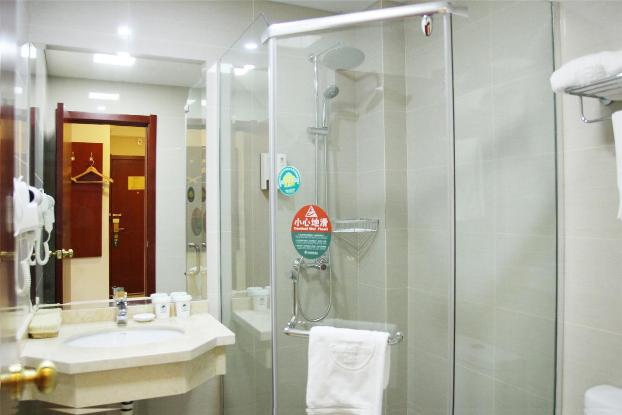 GreenTree Inn Nantong Qidong Lvsi Harbour Express Hotel Buitenkant foto
