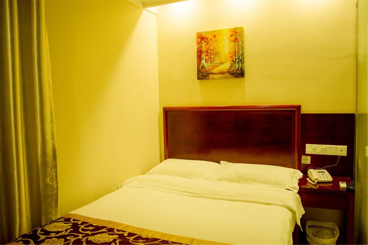 GreenTree Inn Nantong Qidong Lvsi Harbour Express Hotel Buitenkant foto