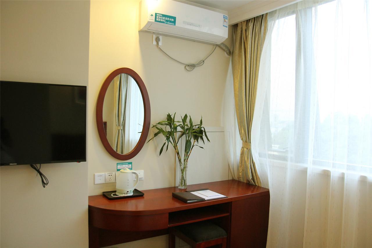 GreenTree Inn Nantong Qidong Lvsi Harbour Express Hotel Buitenkant foto